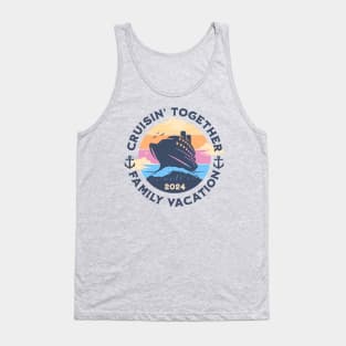 Cruising together family vacation Tank Top